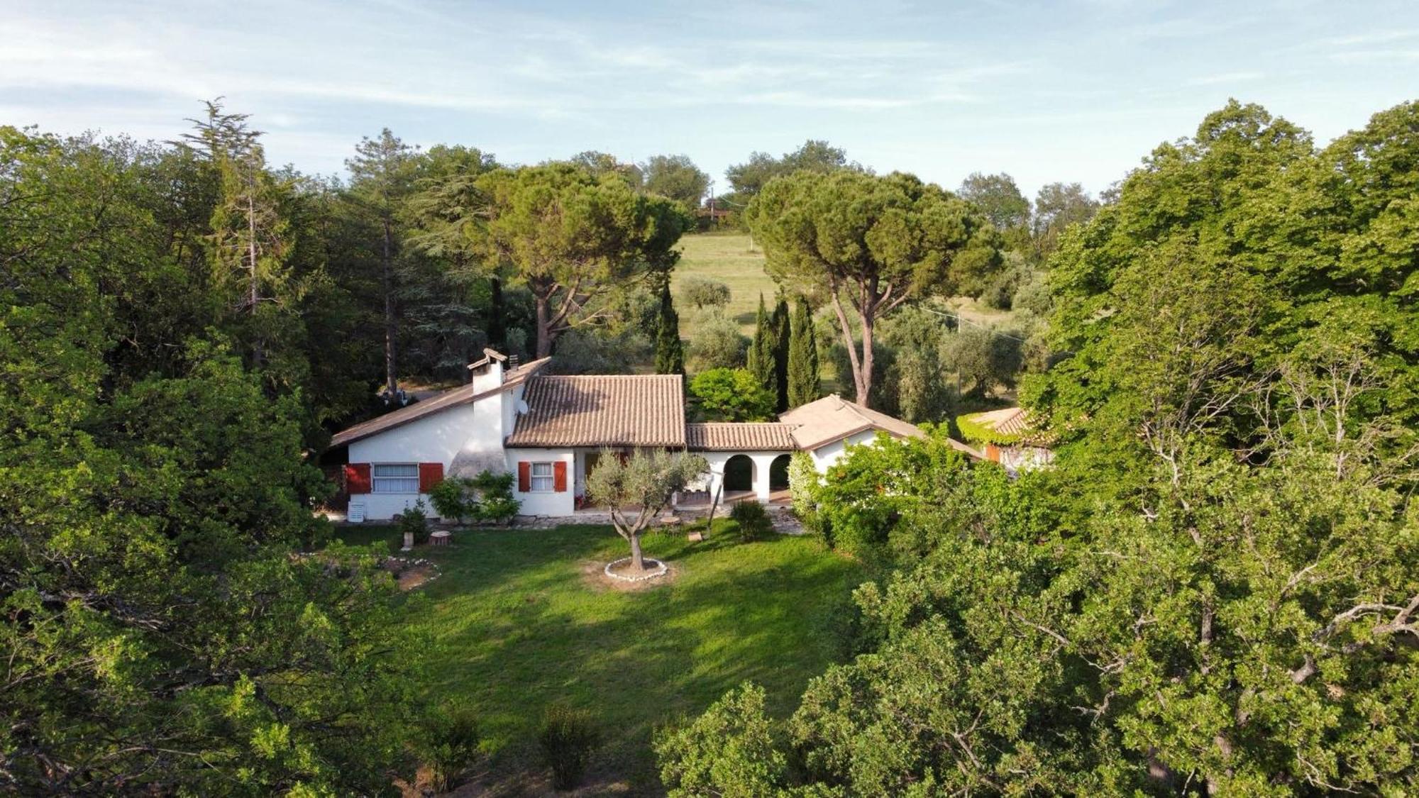 La Villa Del Nonno Montefelcino Exterior foto